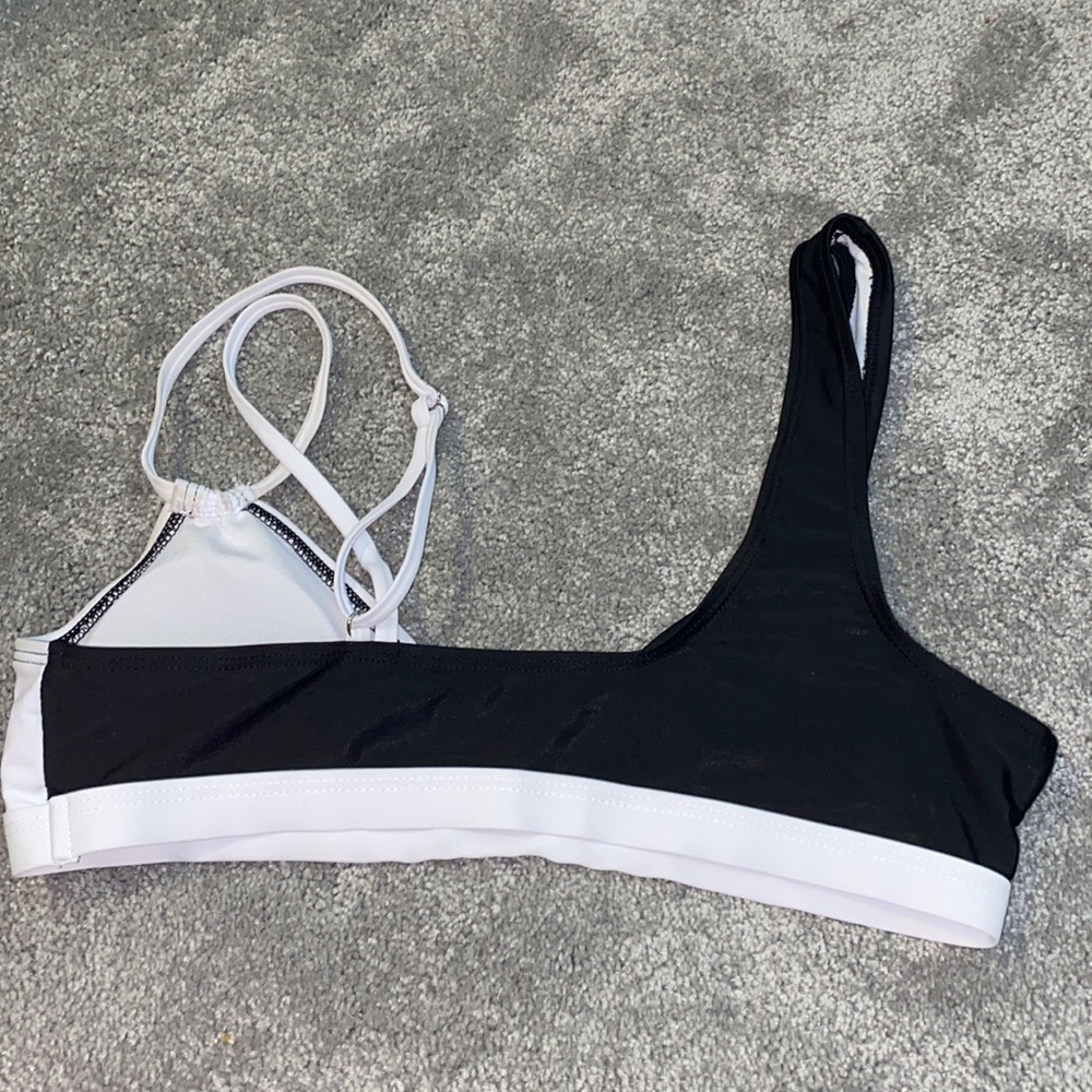 Bikini ColorBlock Top Shein Swim - Picture 3 of 4